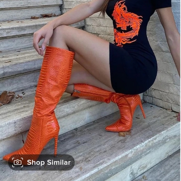 Beautiful fall color boots - Picture 4 of 8